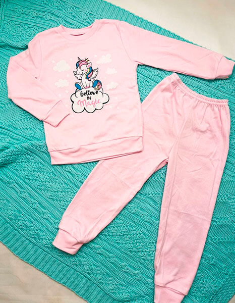 Пижама розовая Единорог